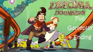 Deponia Doomsday  Full Gameplay Walkthrough amp Ending [upl. by Vona]