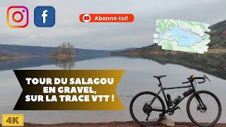 Tour du Salagou en Gravel sur la trace VTT D [upl. by Ralph]