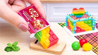 Amazing Miniature Chocolate Cake Decorating Ideas🔥1000Video Rainbow KitKat Cake Dessert Recipes [upl. by Bull775]