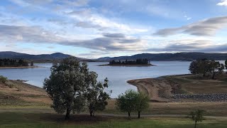 Lake Jindabyne — in the afternoon and morning [upl. by Ahsieat]