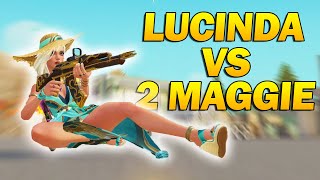 LUCINDA VS 2 MAGGIE TEAM UP FARLIGHT 84 [upl. by Kendell381]