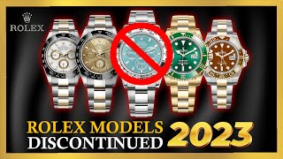 The End of an Era Rolex Watches Being Discontinued in 2023  Watch Divine [upl. by Aihn993]