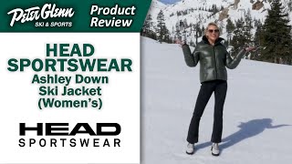 Head Sportswear Ashley Down Ski Jacket Womens  W2324 Product Review [upl. by Ettenig877]