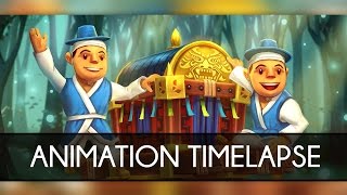 Nexon  Animation Timelapse  The Gama Brothers [upl. by Shelba]