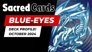 YUGIOH BLUEEYES WHITE DRAGON DECK PROFILE OCTOBER 2024 [upl. by Natalie]