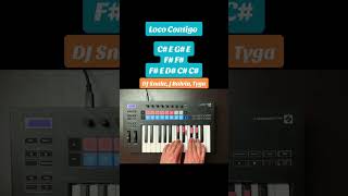 Loco Contigo Easy Piano Tutorial  DJ Snake J Balvin Tyga pianolession [upl. by Yenots]