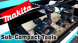 Makita LXT SubCompact Tool Lineup Overview amp Demo [upl. by Nillad]