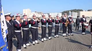 Bagad de Lann Bihoué  Cérémonie VernyOguri le samedi 10 novembre 2018 à Yokosuka [upl. by Annaohj8]