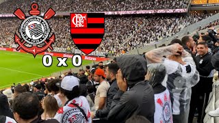 Corinthians 0 x 0 Flamengo  react da torcida no estádio  Copa do Brasil 2024 [upl. by Chery612]