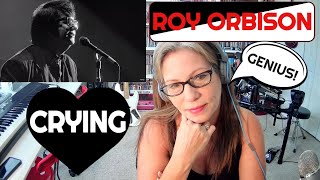 Crying Roy Orbison Reaction GAVE ME CHILLS Black and White Night  Crying Over You [upl. by Arrej]