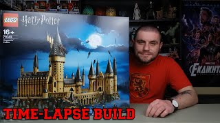 LEGO Hogwarts Castle 71043 TimeLapse Build  19 Hours of building [upl. by Natalee]