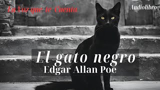 El gato negro de Edgar Allan Poe Audiolibro completo con voz humana real [upl. by Moises]