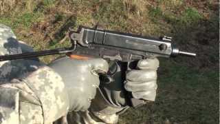 Shooting vz 61 Scorpion submachine gun 765mm Br  Gs HD Gun Show [upl. by Esma]