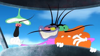 Oggy and the Cockroaches ✈️ THE PILOTS S07E07 CARTOON  New Episodes in HD [upl. by Ennovyahs911]