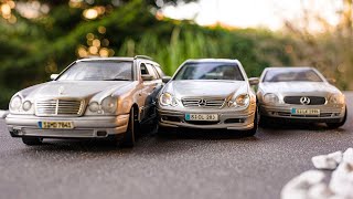 Mercedes E Class Station Wagon C Class Sportcoupé amp SLK Class Scale 118  Diecast Model Cars [upl. by Leisam435]