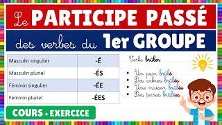 Conjugaison  le participe passé des verbes du 1er groupe [upl. by Assillem]