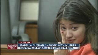 Isabella Guzman charged in mothers murder [upl. by Nevetse]