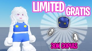 LIMITED CONSIGUE TOP CORTO de HELLO KITTY GRATIS en ROBLOX  LIMITED DE 30000 COPIAS🎀 [upl. by Sola919]