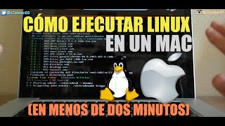 Ejecutar Linux en Mac desde live USB [upl. by Matias22]