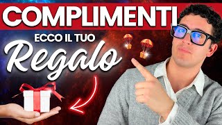 COMPLIMENTI E BENVENUTO🎉 ECCO IL TUO REGALO🎁 [upl. by Naimed]