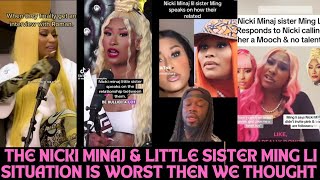 NICKI MINAJ amp LITTLE SISTER MING Li The sins of the father [upl. by Uliram]