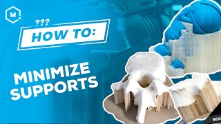 How To Minimize Supports for 3D Prints [upl. by Stanleigh]