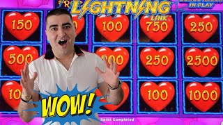 Lightning Link Slot HUGE JACKPOT HANDPAY Las Vegas BIG WINS 2024 [upl. by Netaf]