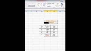 Excel de Toplama İşlemi 3 farklı Yöntemi İle [upl. by Guillaume949]