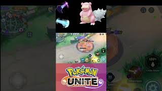 Slowbro and zeraora team up to kill a silly garchomp 😂🔥💪 shorts pokemon pokemonunite [upl. by Adnole]