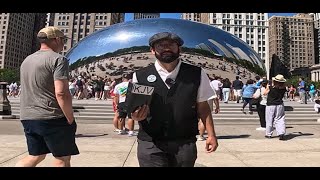 Preaching The Blessed Gospel In Chicago Millenium Park [upl. by Mayeda]