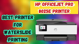 HP OfficeJet Pro 8025e Printer  2024 Review [upl. by Anelra529]