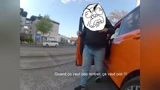 ROAD RAGE FRANCE  BAGARRE INSULTE  2023 [upl. by Anert]