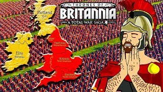 ROMANS IN THRONES OF BRITANNIA Total War Saga Thrones of Britannia The Lost Legion Mod Gameplay [upl. by Othello]