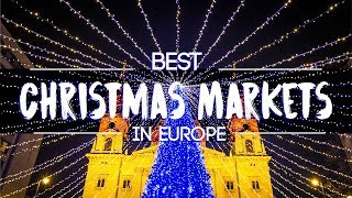 Best Christmas Markets in Europe [upl. by Alodi455]