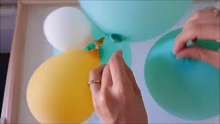 Tutoriel guirlande de ballon [upl. by Anad]