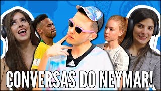 JOVENS REAGEM AS INACREDITÁVEIS CONVERSAS DO NEYMAR  MARCOS COELHO [upl. by Anyrb]