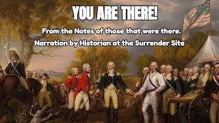 Relive Burgoynes Surrender  Oct 17 1777 at the original site Narration of the event from notes [upl. by Elocal]