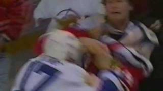 Bob Probert vs Kris King Nov 14 1995 [upl. by Nylanna]