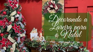 Decorando a lareira para o Natal [upl. by Negaem]