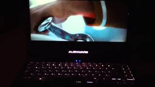 Alienware M14x R2 AlienFX Ambilight Final [upl. by Marthena]