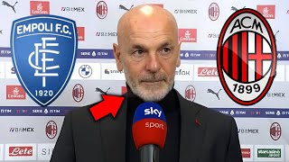 INCREDIBILE GUARDA COSA HA DETTO PIOLI PRIMA DELLA PARTITA CONTRO LEMPOLI NOTIZIE DI MILAN [upl. by Aynos]