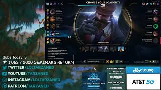 Tarzaned League Jungle Solo Queue and Pokemon Diamond 11242021 [upl. by Walley]