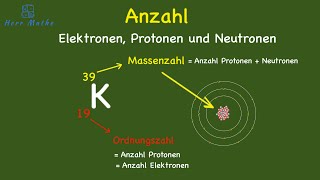 Anzahl Elektronen Protonen und Neutronen [upl. by Barde]