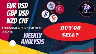 EURUSD GBPUSD NZDCHF WEEKLY ANALYSIS 10 TO 14 APRIL  FOREX with KFC hindi gbpusd eurusd nzdchf [upl. by Hau902]