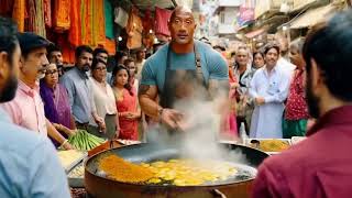 The Rocks Epic AI Street Egg FryUp in India [upl. by Thinia]