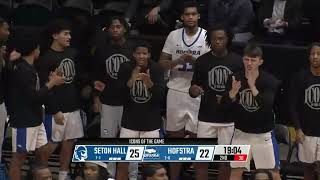 MBB Hofstra Highlights vs Seton Hall 111324 [upl. by Anny480]