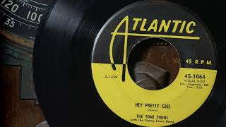 The Tone Twins with The Jimmy Lewis Band  Hey Pretty Girl 1955 [upl. by Renault]