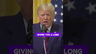 President Trump HUMILIATES Arrogant Reporter for Asking This Dumb Question 🔥😎 shorts [upl. by Eissirc]