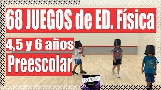 68 JUEGOS de PSICOMOTRICIDAD para niños de 4 a 5 años [upl. by Eilyak]