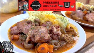 Crockpot Express  Coq Au Vin [upl. by Allimak]